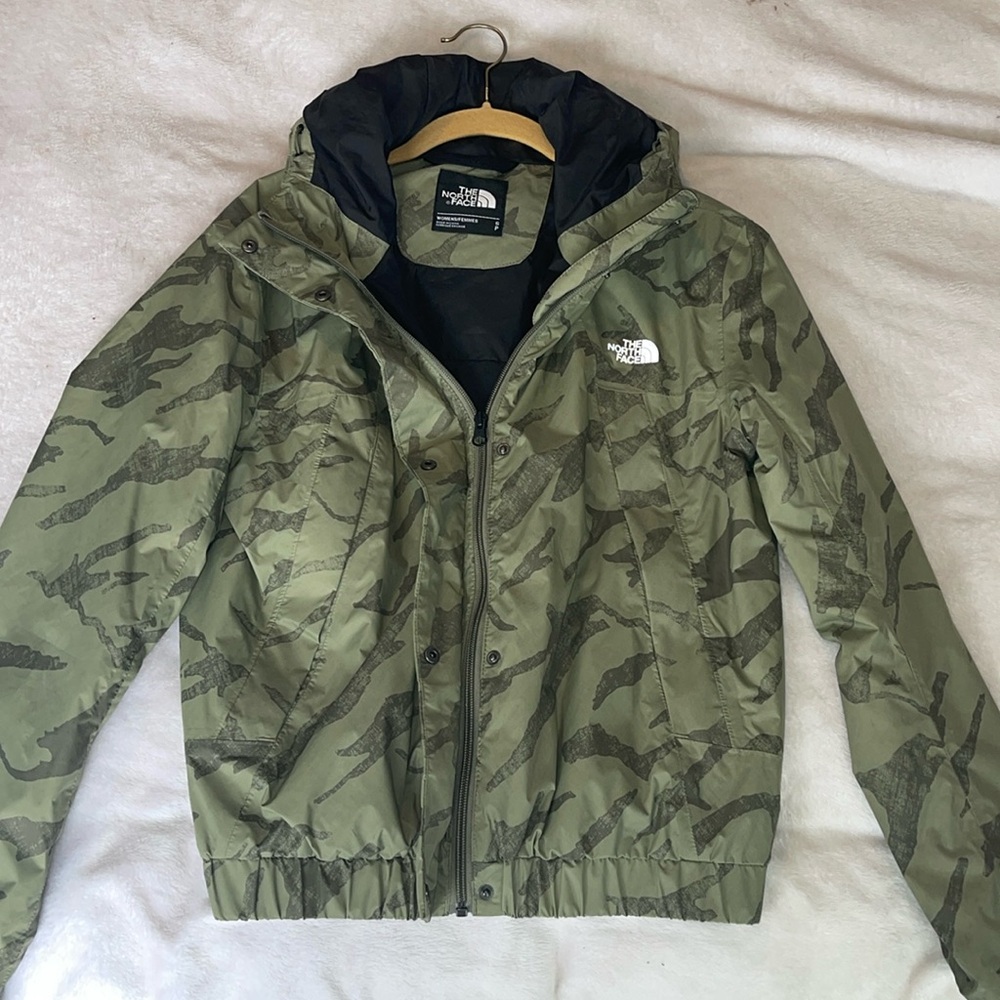 North Face Camo Jacket